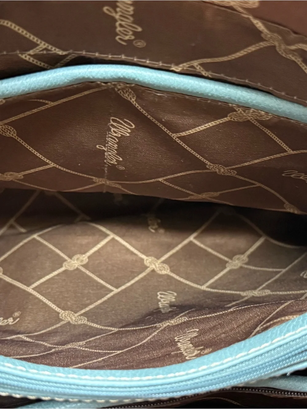 Wrangler Turquoise Southwestern Pattern Concealed Carry Tote
